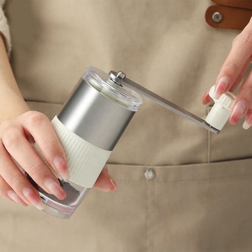 Mini Hand Coffee Grinder, Portable Manual Coffee Bean Mill for Fresh Coffee Powder