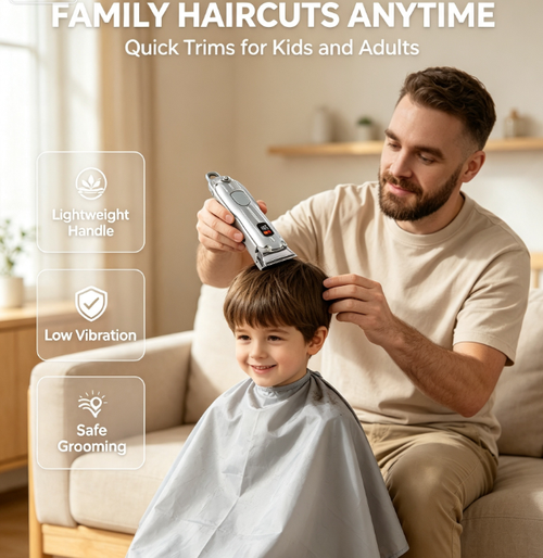✨DLJ-CePin✨Powerful Long-Lasting Rechargeable Hair Clipper