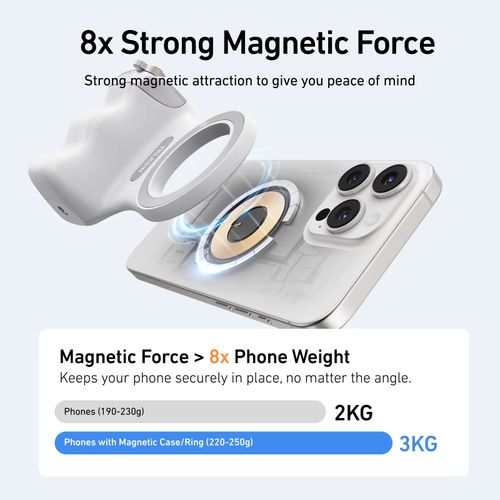 🔥XRF-cepin🔥TELESIN Magnetic Phone Camera Shoot Hand Grip Universal Smart Phone Holder Shooting Aid Remote Control Handle for Iphone Andriod