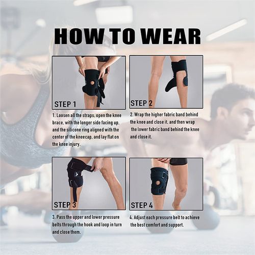✨DLJ-CePin✨🦵Breathable Adjustable Knee Support Brace