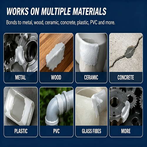 ✨DLJ-Cepin✨🏠Steel Reinforced Epoxy Repair Putty — Universal Glue for Metal, Wood, Plastic
