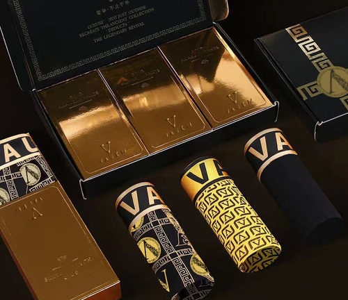 Golden luxurious men's underwear