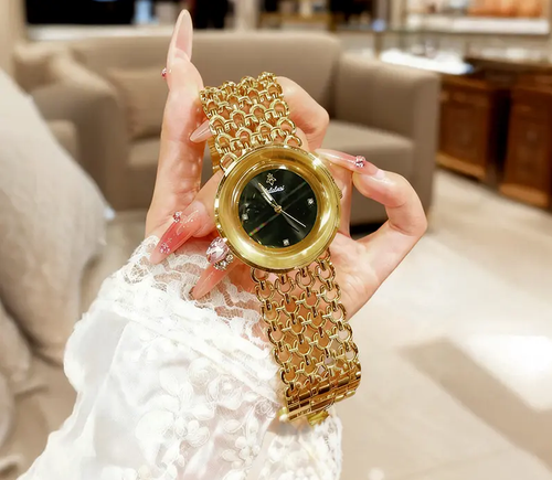 🔥ZZP-CEPIN🔥Luxurious Round Bangle Watch — Stylish Women's Watch