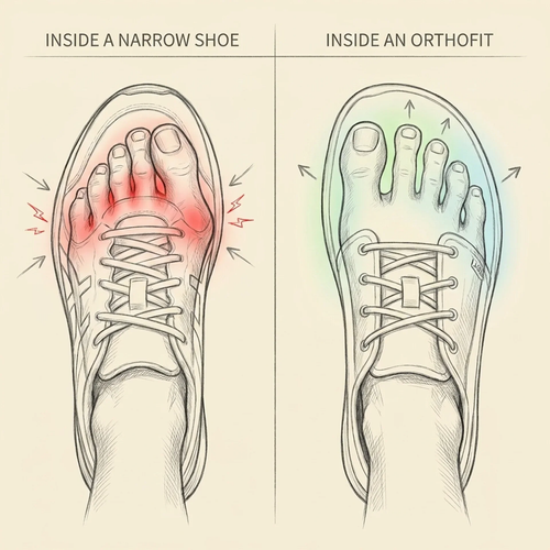✨DLJ-CePin✨Wide Toe Box Comfort Sneakers — Relief for Bunions, Swollen Feet & Plantar Fasciitis