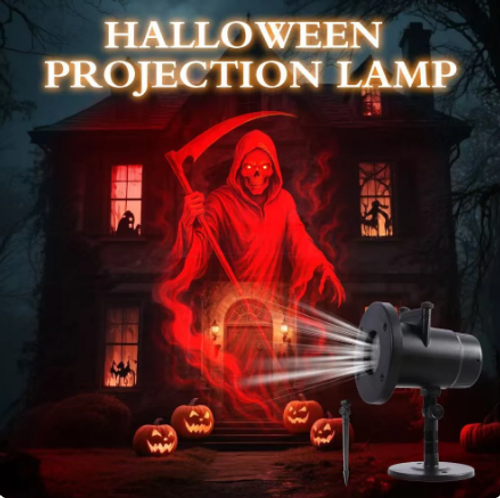 ✨DLJ- Cepin✨🎃Turn Your Home Into a Haunted Halloween Wonderland | 10 Unique HD Projection Patterns, 32FT Ultra-Large Display