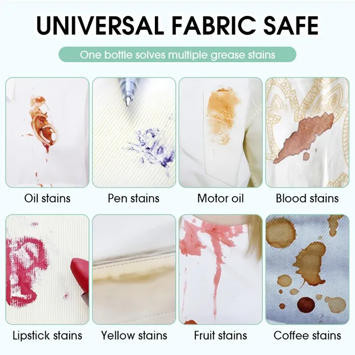 💥zzp-cepin💥Quick Dry Cleaning Agent：Deep-Penetrating Laundry Stain Remover — Quickly Lifts & Strips Away Oil Stains — Collar & Cuff Cleaner — Safe for Baby & Maternity Wear — Color-Safe, Odor-Eliminating, and Fragrance-Enhancing💥😀😀😬