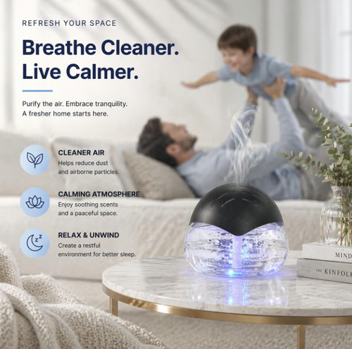✨DLJ-CePin✨Air Purifier & Aromatherapy Diffuser