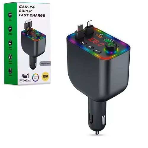 sjd✨ Car BT 5.3 Charger FM Transmitter