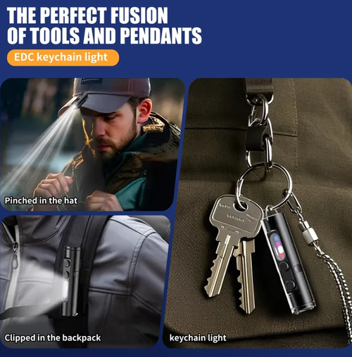 ✨DLJ-Cepin✨🔦 Mini Multifunctional Aluminum Alloy Flashlight – Compact, Durable & Versatile