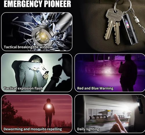 ✨DLJ-Cepin✨🔦 Mini Multifunctional Aluminum Alloy Flashlight – Compact, Durable & Versatile