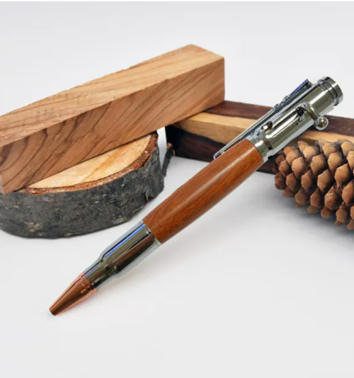 ✨DLJ-Cepin✨🖊100% Handmade Bolt Action Wooden Bullet Pen