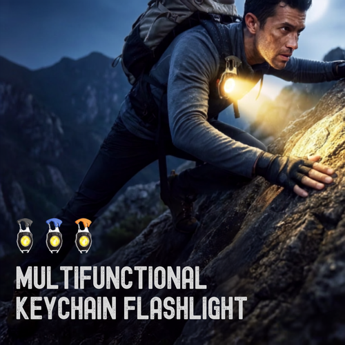 ✨DLJ-Cepin✨8-in-1 Multifunctional KeychainFlashlight