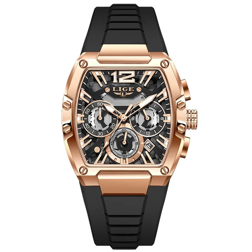 ✨DLJ-Cepin✨Barrel-Shaped Multifunctional Water-Resistant Luminous Calendar Sports Watch