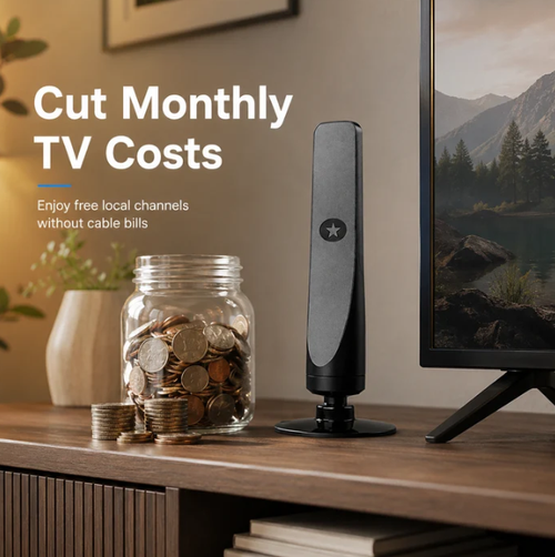 ✨DLJ-Cepin✨HD TV Antenna – No Subscription, Easy Setup