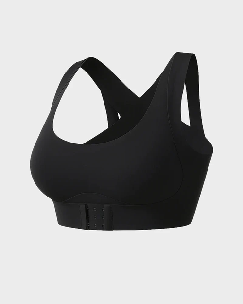 ✨DLJ-Cepin✨Cross Back Front Closure Wireless Posture Support Bra