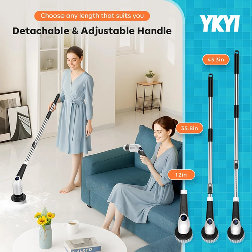 ✨DLJ-CePin✨9-in-1 Electric Cleaning Brush🏠Multi-Purpose for Home