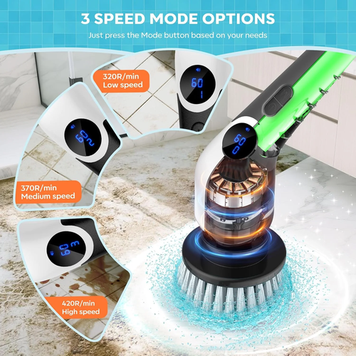 ✨DLJ-CePin✨9-in-1 Electric Cleaning Brush🏠Multi-Purpose for Home