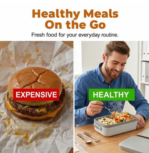 ✨DLJ-CePin✨2026 New Portable Timer-controlled Reheating Rechargeable Heated Lunchbox