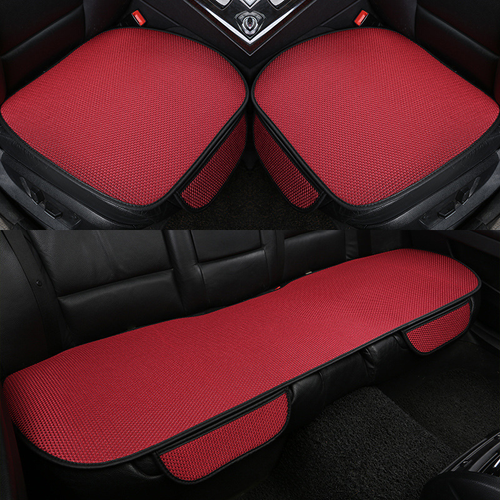 ✨DLJ-CePin✨🔥Breathable & Anti-Slip Viscose filament Car Seat Covers 3PCS