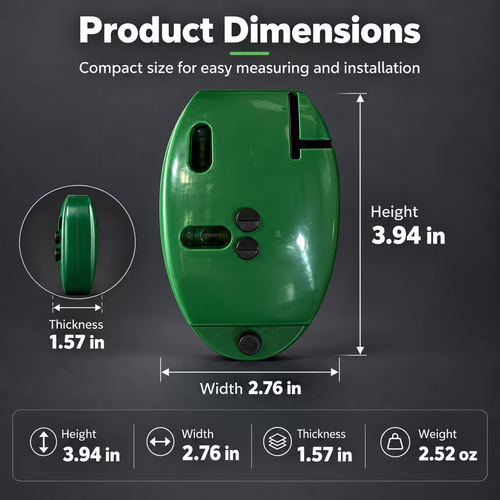 ✨DLJ-CePin✨📐90° Laser Level — Project Perfect Right Angles for Fast, Precise Alignment!