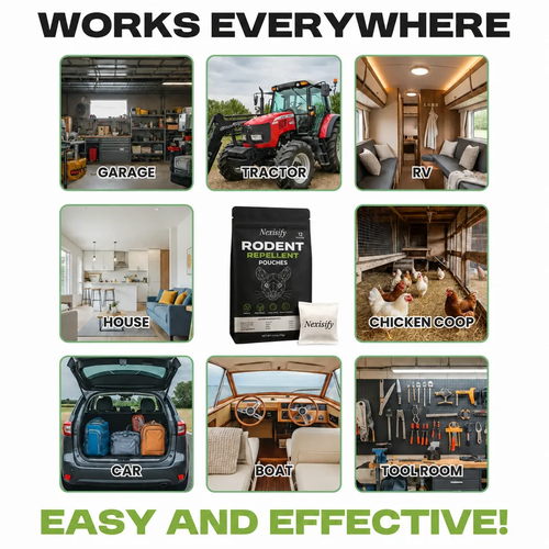 ✨DLJ-CePin✨Indoor and Outdoor Rodent Prevention and Repellent Kit for Home Use