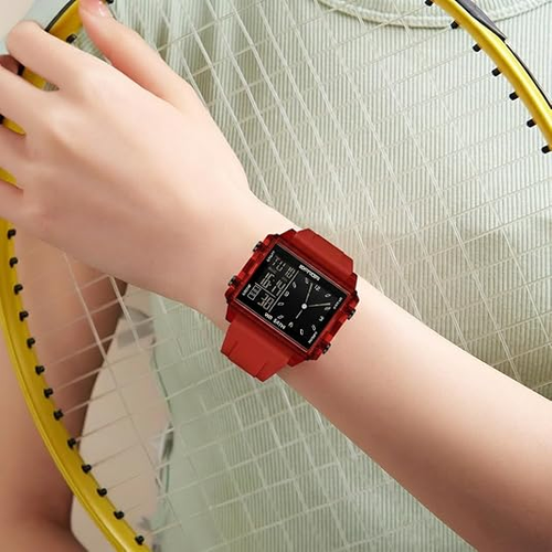 ✨DLJ-CePin✨Digital Sports Watch for Men Women Transparent