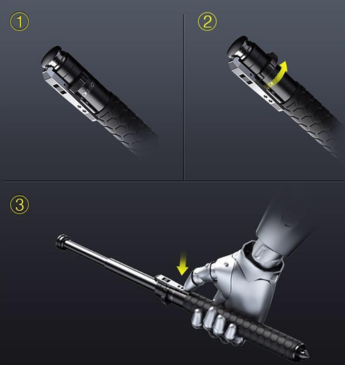 ✨DLJ-CePin🔥Multifunctional Trekking Pole, Outdoor Self-Defense Pen