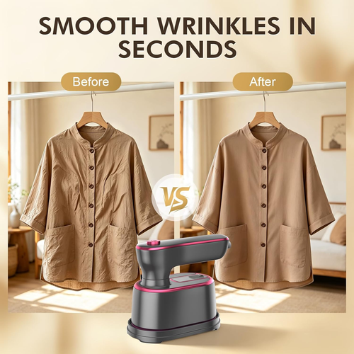 ✨DLJ-CePin🔥2-in-1 Handheld Garment Steamer & Iron