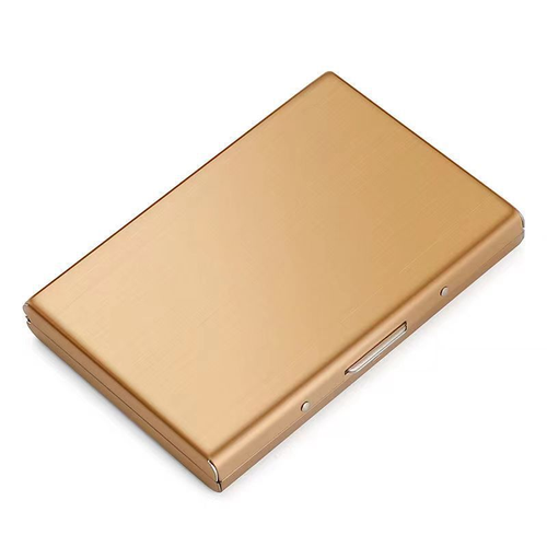 ✨DLJ-CePin🔥High-End Stainless Steel Anti-Magnetic and Anti-Theft Wallet