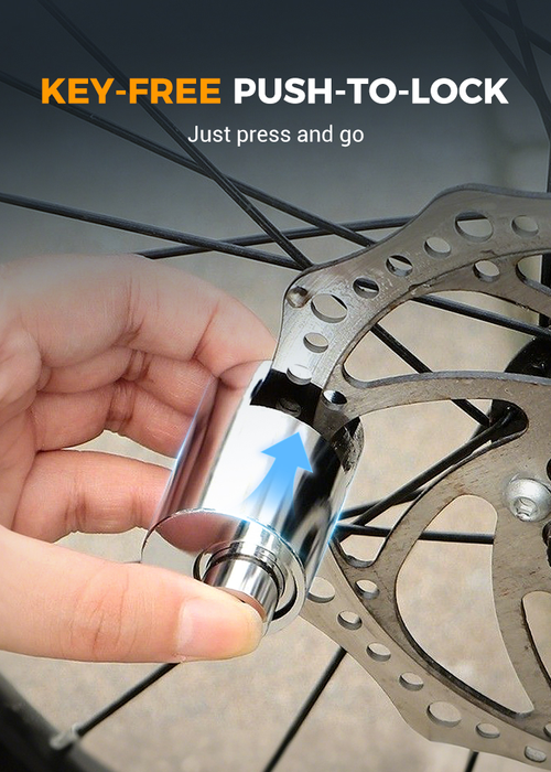 ✨DLJ-CePin✨Anti-Theft Motorcycle Disc Brake Lock – heavy-duty steel, quick fit & portable. Keep your bike secure wherever you park! 🛡️