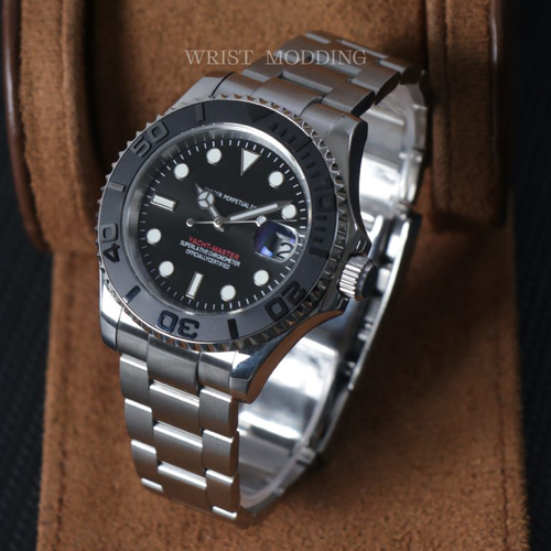 ✨DLJ-CePin✨Watch Simple Fashion Men's Sports Watch Black Large Dial