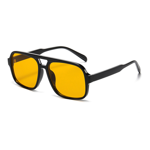 ✨DLJ-CePin✨Stylish Street-Style Sunglasses: Retro Double-Bridge Sunglasses with UV Protection