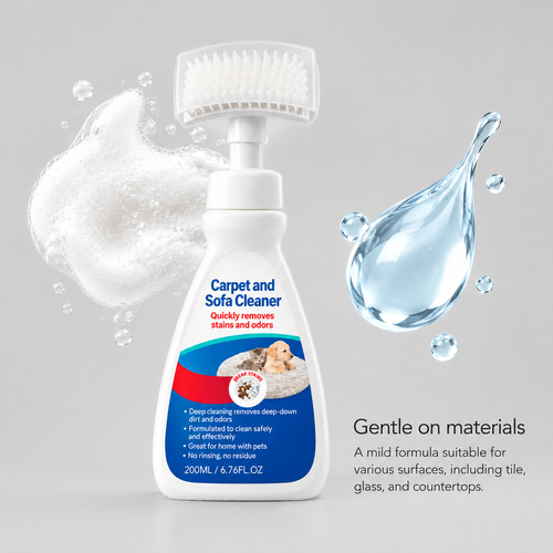 ✨DLJ-CePin✨No Wash Carpet Sofa Cleaner With Brush