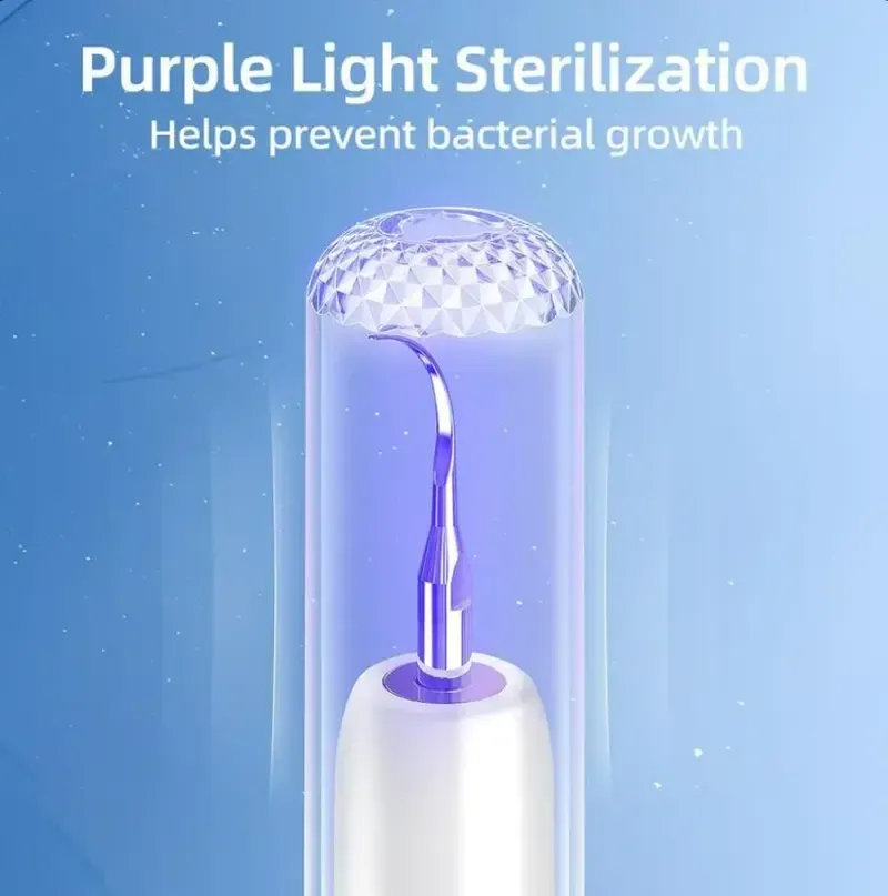 🔥ZZP-CEPIN🔥Rechargeable Electric Teeth Cleaning Tool with Replacement Heads & Manual Auxiliary Cleaning Tools