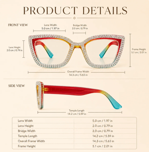 ✨DLJ- Cepin✨Fashion Modern Look Trending Eyeglasses