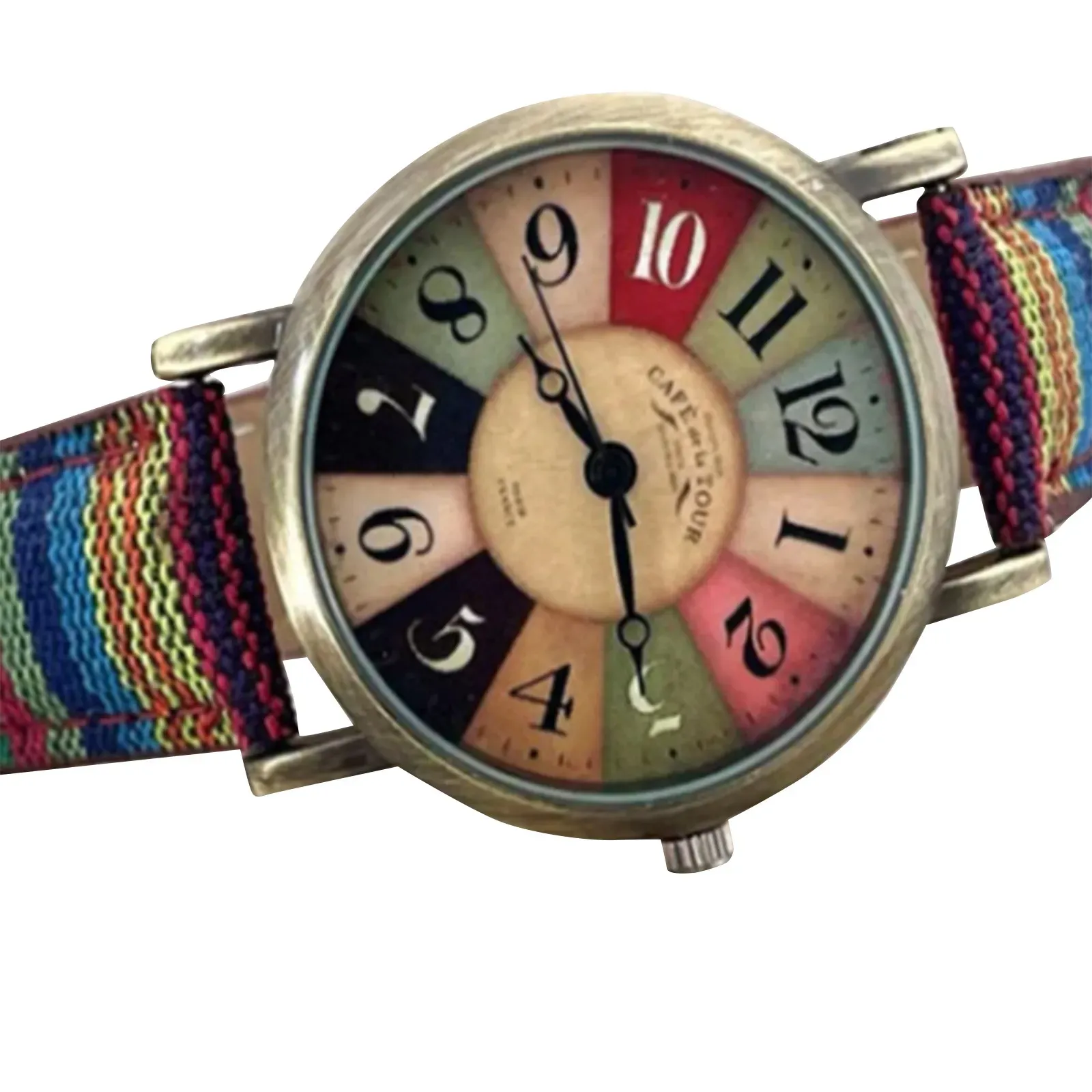 ✨DLJ✨Multi Color Rainbow Pattern Watches