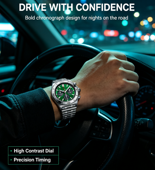 ✨DLJ-Cepin✨2026 Best-Selling Men's Fashion Quartz Watches with Steel Bracelets