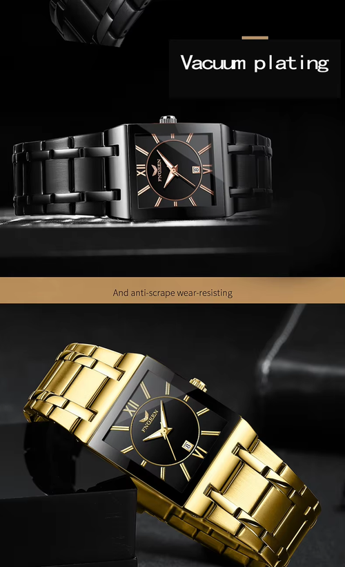 ✨DLJ-CePin✨Luxury Men Quartz Watch Steel Bracelet
