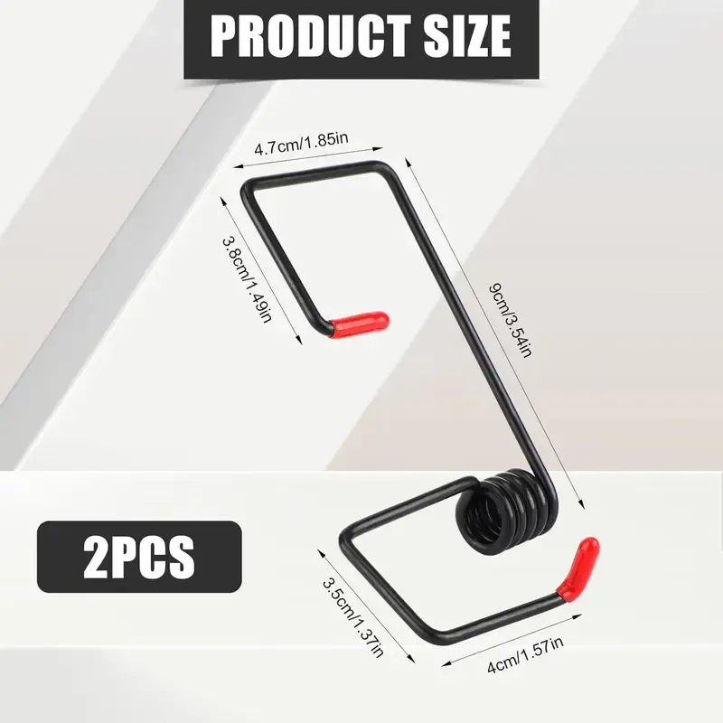 🔥ZZP-CEPIN🔥2PCS Windshield Wiper Arm Pressure Spring Booster, Wiper Arm Pressure Spring Set Additional Windshield Wiper Tensioning Spring