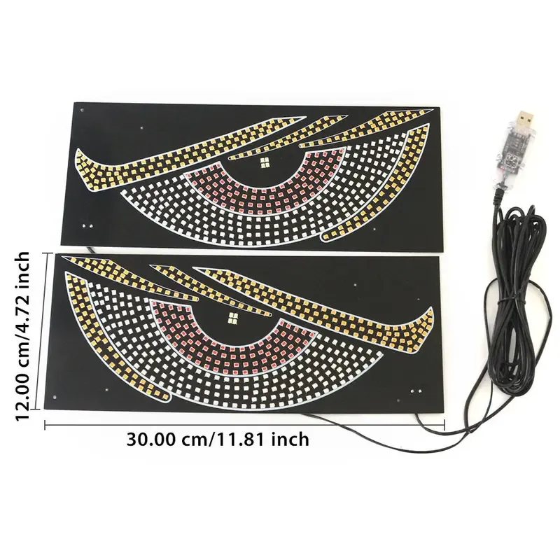 🔥ZZP-CEPIN🔥Car LED Devil Eye Decorative Light,Car Rear Tail Light