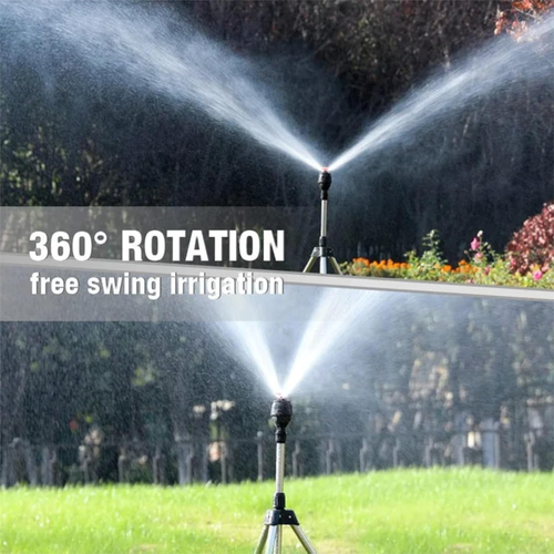 ✨DLJ✨Rotating Tripod Sprinkler, 360-Degree Automatic Watering