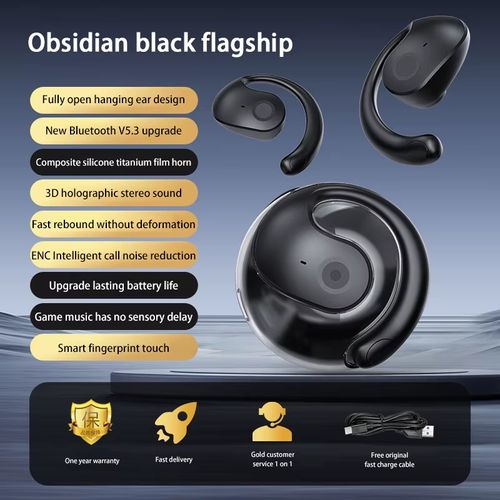 ZJC-AI Translation Wireless OWS Bluetooth5.4 Earphones (Fit iOS & Android)