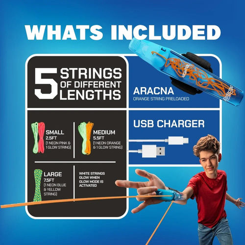 ✨DLJ-Cepin✨World's First String Launching Webshooter