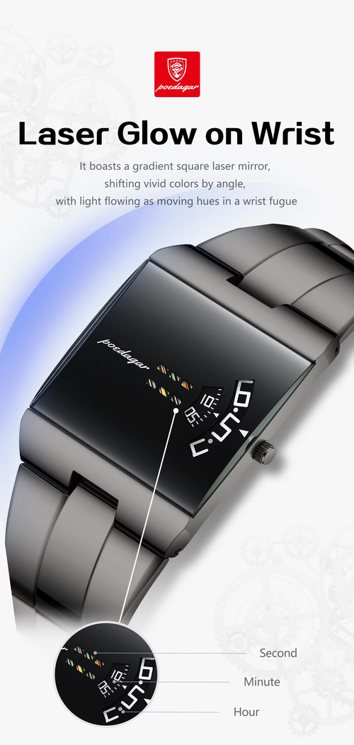 ✨DLJ-CePin✨Fashion Original Men Clock Waterproof Stainless Steel Elegant Man Wristwatch