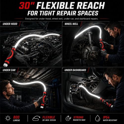 ✨DLJ-CePin✨30 Inch Silicone Flexible LED Light