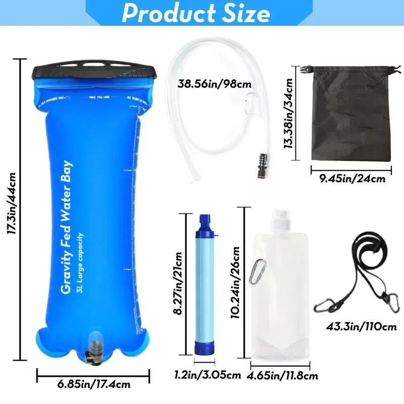 🔥ZZP-CEPIN🔥Outdoor Water Filter, Straw Water Filter, Portable Water Filter