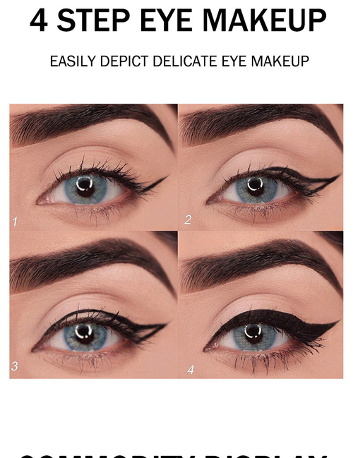 ✨DLJ✨Waterproof, smudge-resistant solid eyeliner
