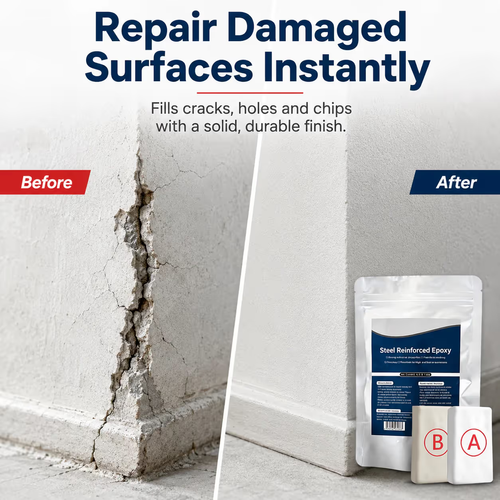 ✨DLJ-Cepin✨🏠Steel Reinforced Epoxy Repair Putty — Universal Glue for Metal, Wood, Plastic