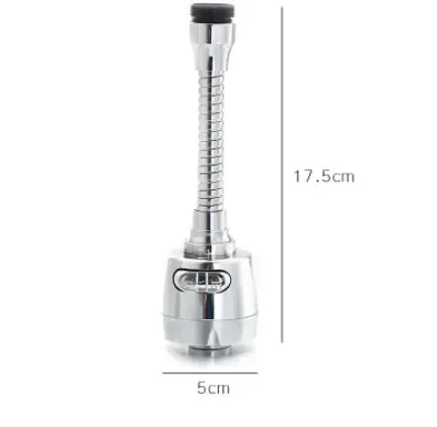🔥ZZP-CEPIN🔥Kitchen Faucet Sprayer, Movable Faucet Extender for Kitchen Sink, 360° Rotatable Sink Faucet Head Anti-Splash Tap Booster Shower and Water Saving Faucet for Kitchen
