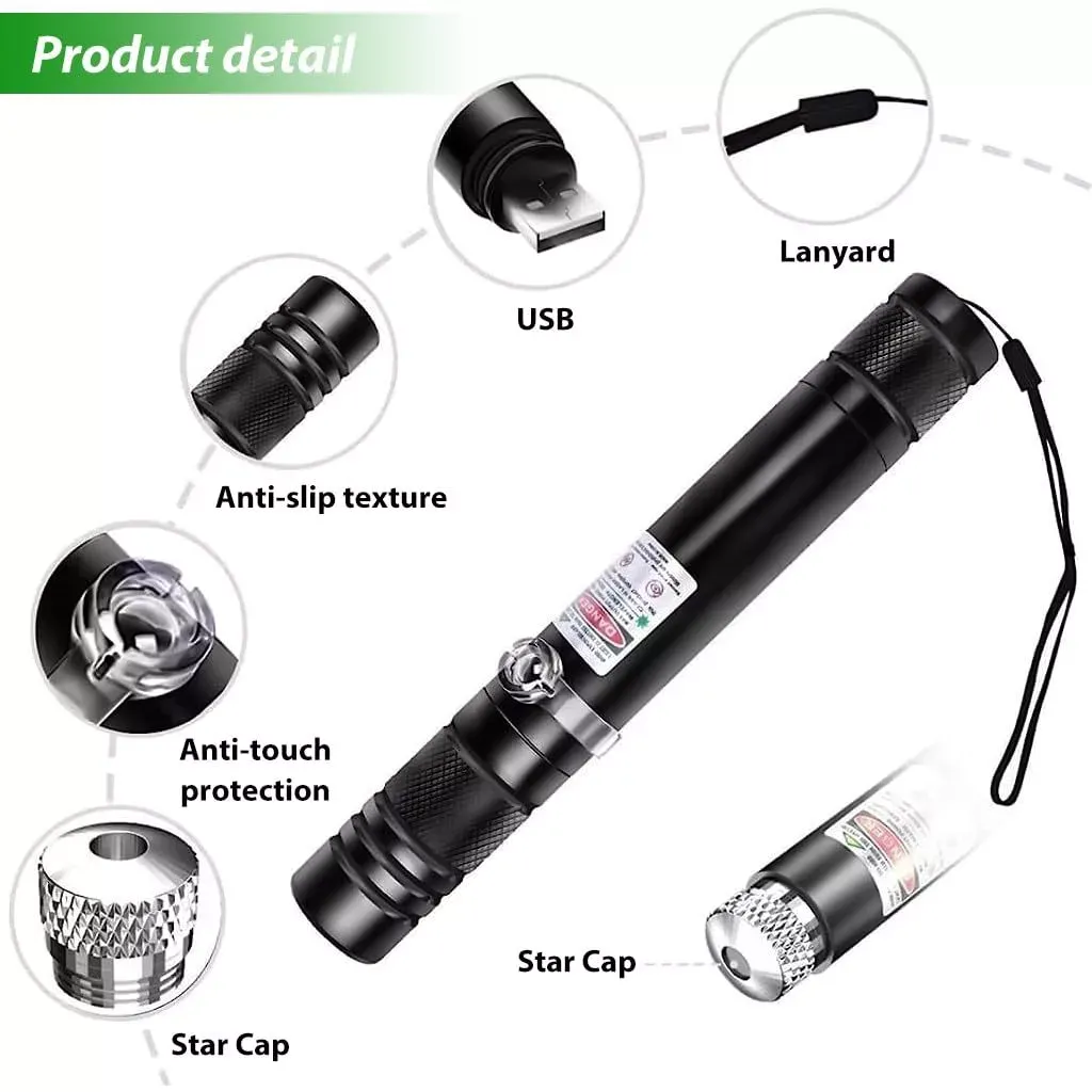 ✨DLJ✨Pointer Light USB Rechargeable
